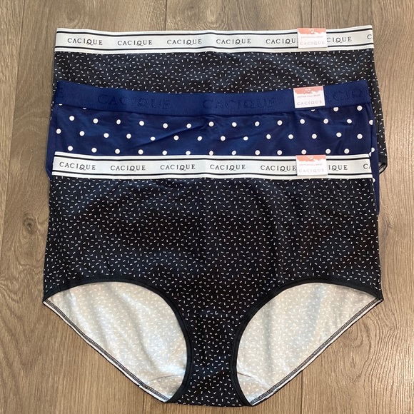 Cacique Intimates & Sleepwear Cacique Full Brief Cotton Panties Size 416 Poshmark